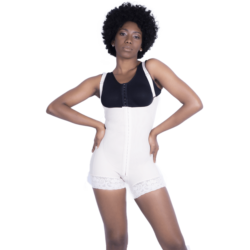 Side-Zip Bodysuit with Sleeveless Design