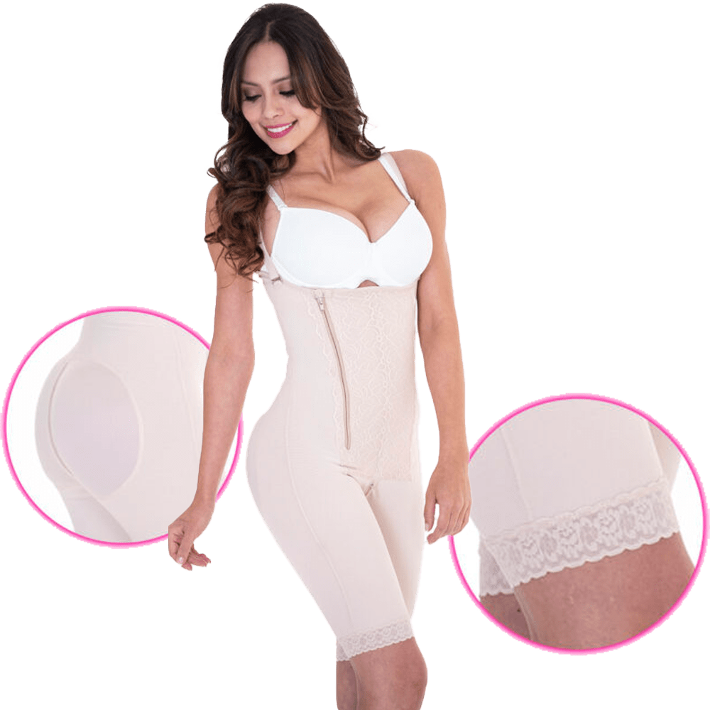 Support Belt with Zippers - Back View