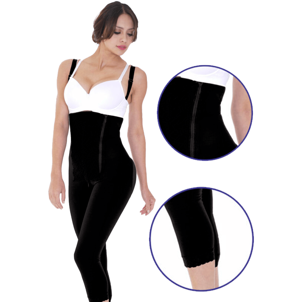 Fishing Support Belt with Front Zipper - Front View